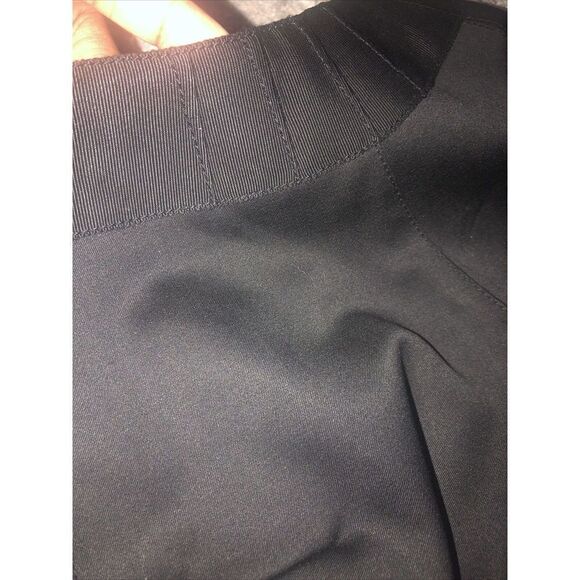 Magaschoni Collection Ponte Knit Sheath Dress‎ Womens Size 6 Short Sleeve Black - Picture 3 of 4